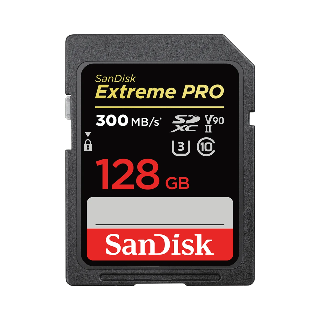 SanDisk Extreme PRO SD карта 32 Гб 64 128 ГБ U3 V90 флеш-карта памяти 300 м 4K SDH SDXC UHS-II 8K Full HD видео