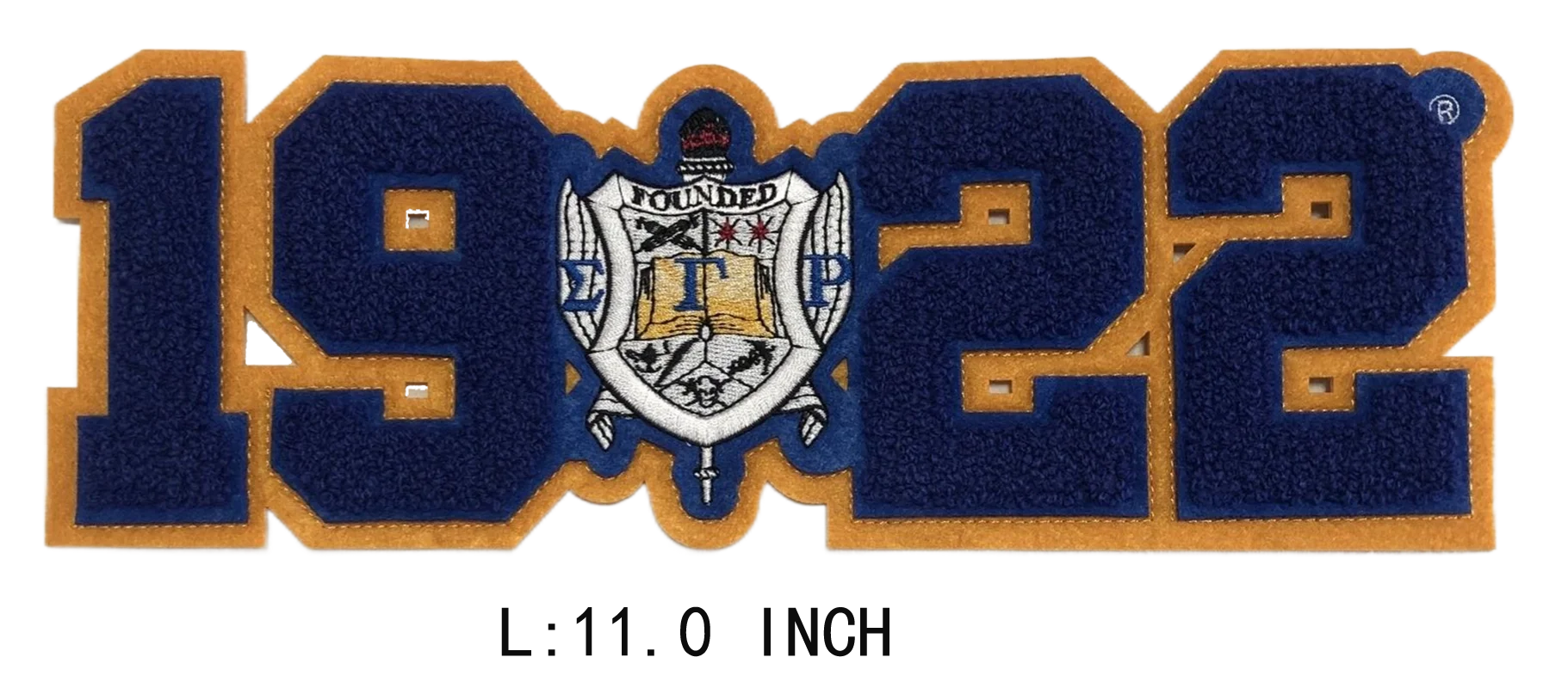 Нашивки из синели для одежды и сумок нашивка с утюгом буква &quotSigma Gamma Rho&quot