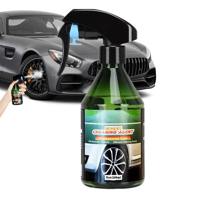 

Car Rim Cleaner Brake Dust Remover Spray For Car Wheel Portable Car Maintenance Cleaning Care Cleaning Spray Tire Shine Rim