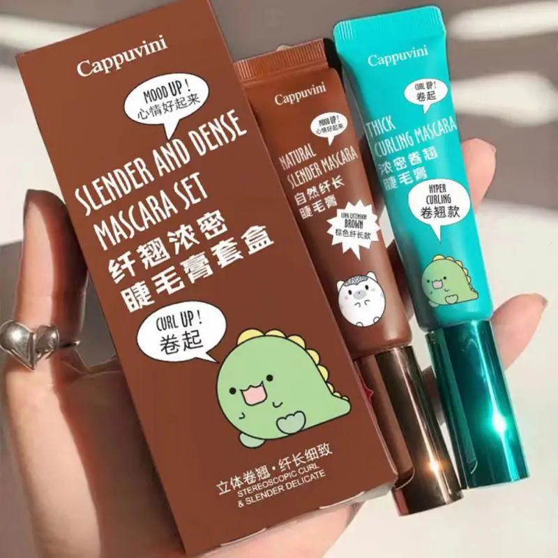 

Small Animal Toothpaste Tube Mascara Individual Curl Eyelash Extension Colossal Mascara Volume Long-lasting, Natural