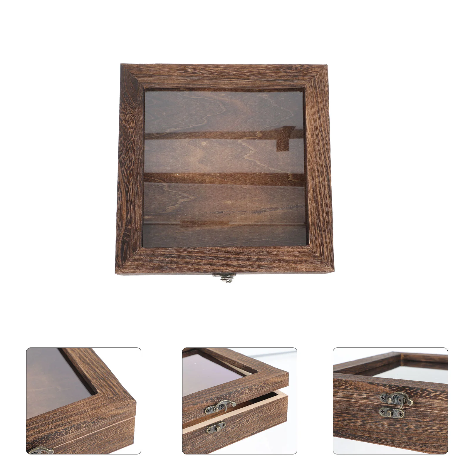 

Shadow Box Frame Glass Display Box Flower Display Case Clear Display Case Insect Specimen Box Flowers Wooden Display Box