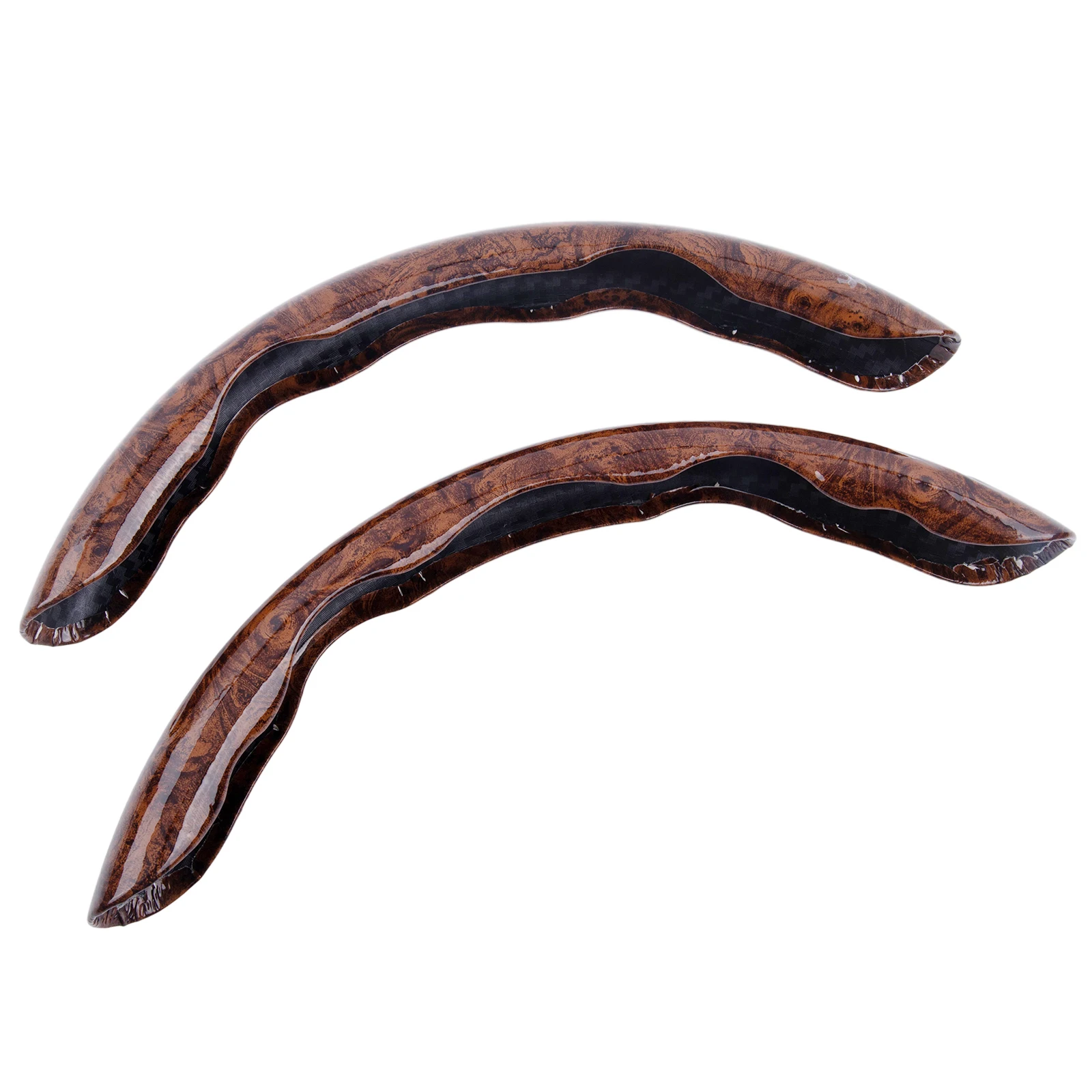 

Cover Steering Wheel Cover Vehicle 2PCS Accessories Booster Car Non-Slip Parts Peach Wood Replacement Universal