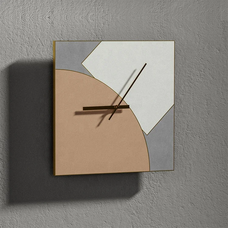 

Современные цементные домашние украшения, геометрические 3d-часы для гостиной, винтажные настенные часы, современные большие роскошные час...