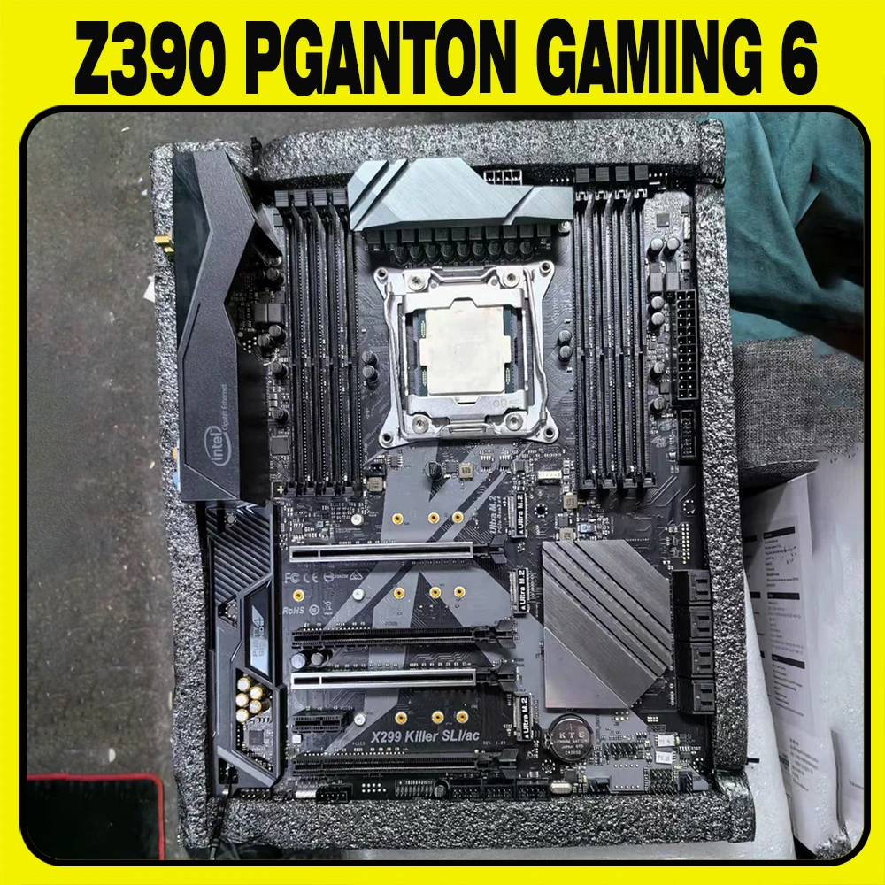 Z390 PGANTON GAMING 6 UD настольные игровые Киберспорт большая плата 89-generation LGA 1151