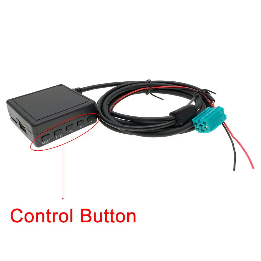 

Автомобильный Bluetooth USB AUX кабель для микрофона, адаптер громкой связи для Renault Clio Espace Kangoo Laguna Megane 2, список обновлений 2005-2011