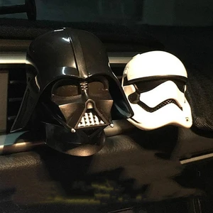 White and black film Ornaments Car Vents Perfume Clip Air Freshener Automobile Interior Fragrance Decoration