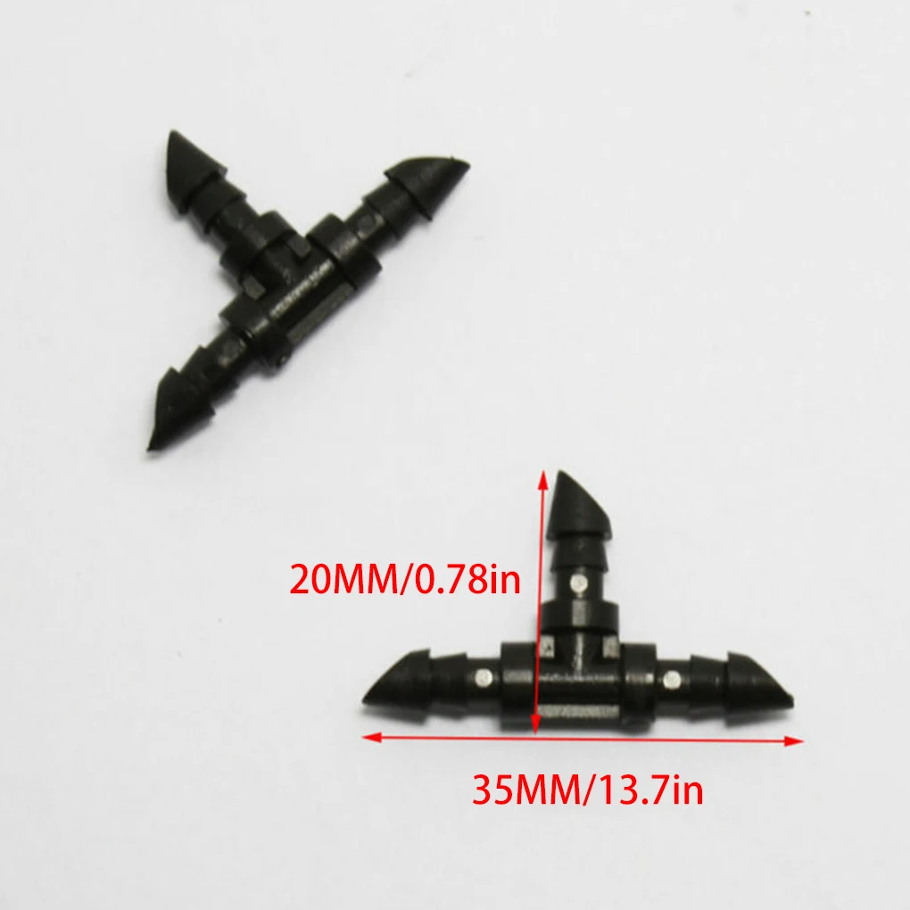 50 шт. садовая сельскохозяйственная ирригационная Колючая Тройник для капельного