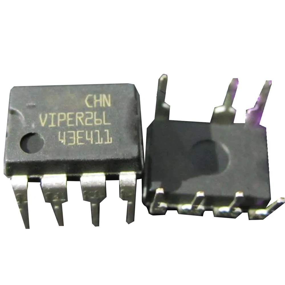 

5PCS VIPER26LN IC OFFLINE CONV PWM 800V 7-DIP VIPER26 26LN VIPER26L new