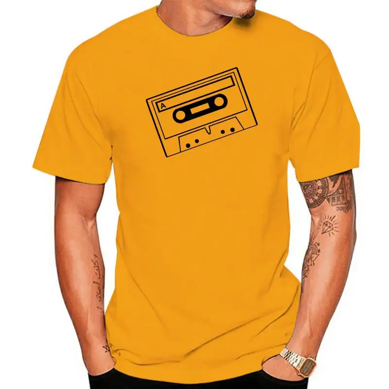

Cassette T-Shirt - Black or White - Size S to 3XL - MC 80er Years