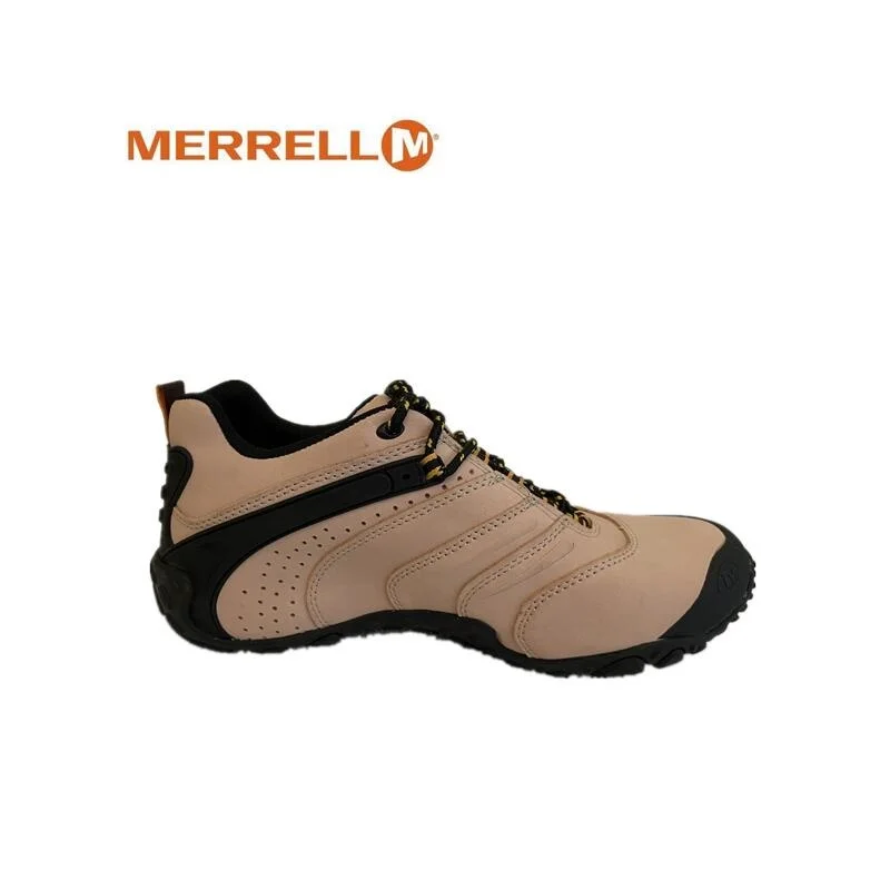 New Original Merrell Professional Outdoor Men Nubuck Genuine Leather Climbing Shoes for Cross-country Mountaineer Hiking Sneaker