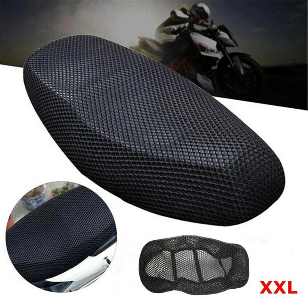 

Seat Cover Motorcycle Cushion 3D Mesh Protectorl Electric Bike Breathable Mesh Seat Cover For Motorcycle Electric Bike