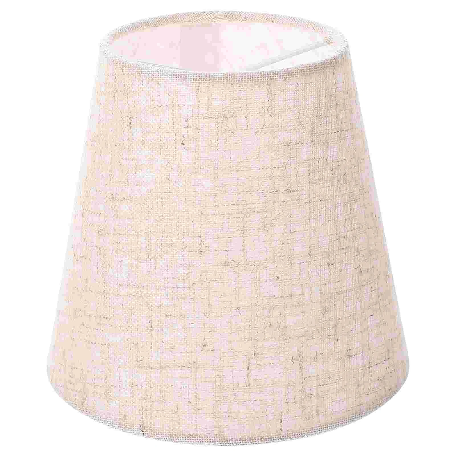 

Clamped Bubble Fabric Lampshade Cover Dust-proof Vintage Light Fixtures