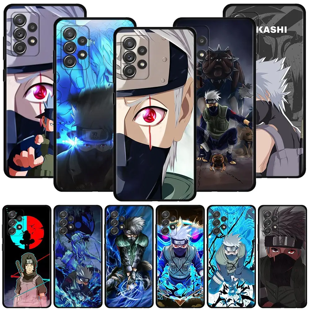 Чехол с аниме Наруто Hatake Kakashi для Samsung Galaxy A12 A51 A71 A31 A13 A11 A01 A72 A52 A32 A22 A52s A21s A02s A02 |