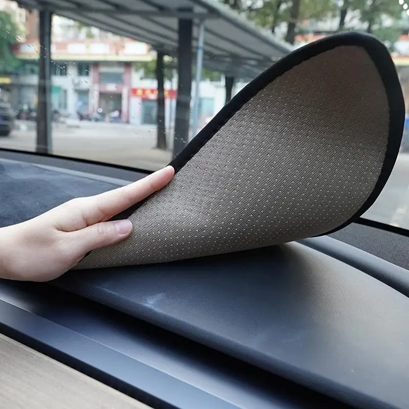 

Sunshade Car Dashboard Decorative Cushion Center Console Light-Proof Pad Non-Slip Mat For Tesla Model 3 2021 2022 Model3
