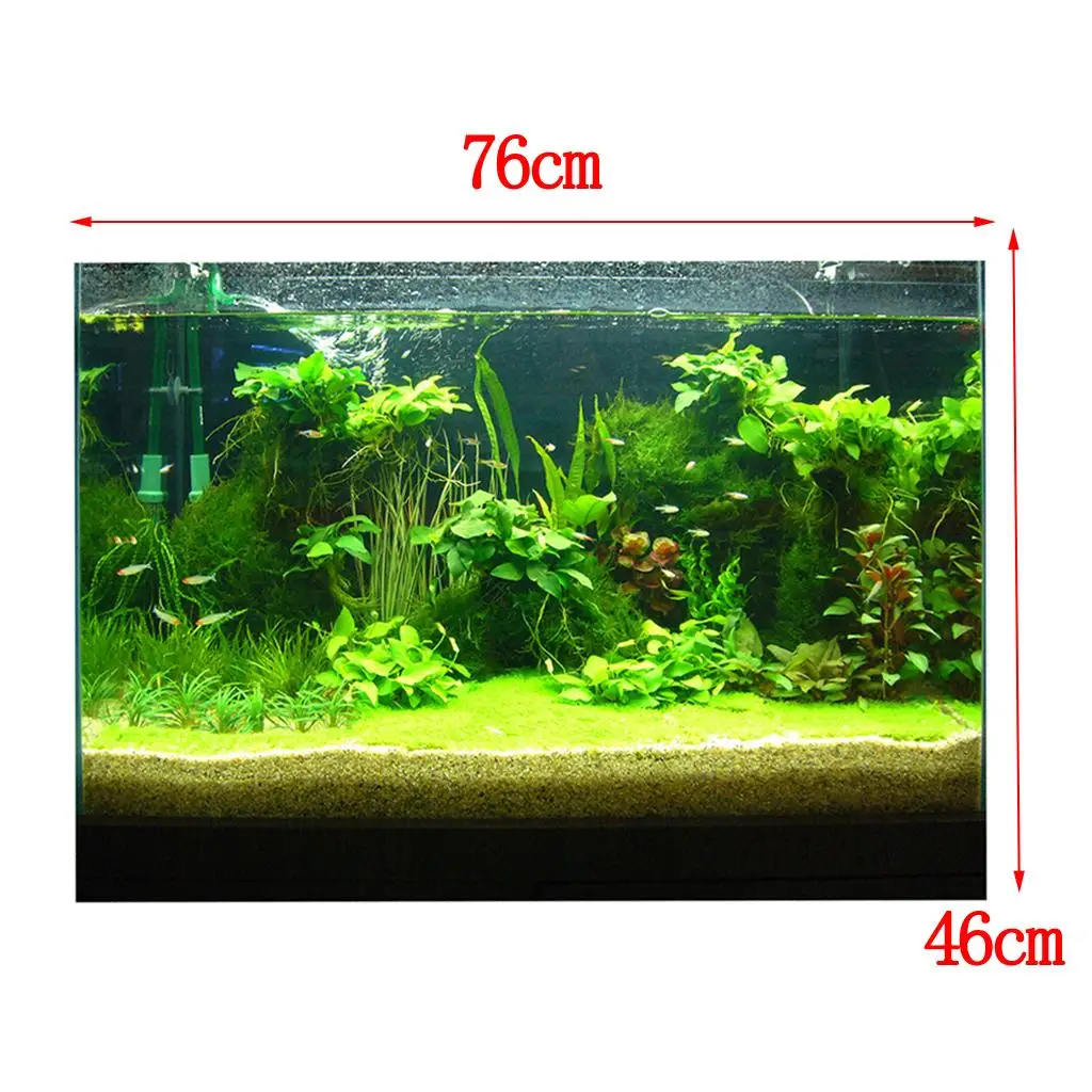 Односторонний клейкий фон для аквариума фотообои украшения аквариума-растения