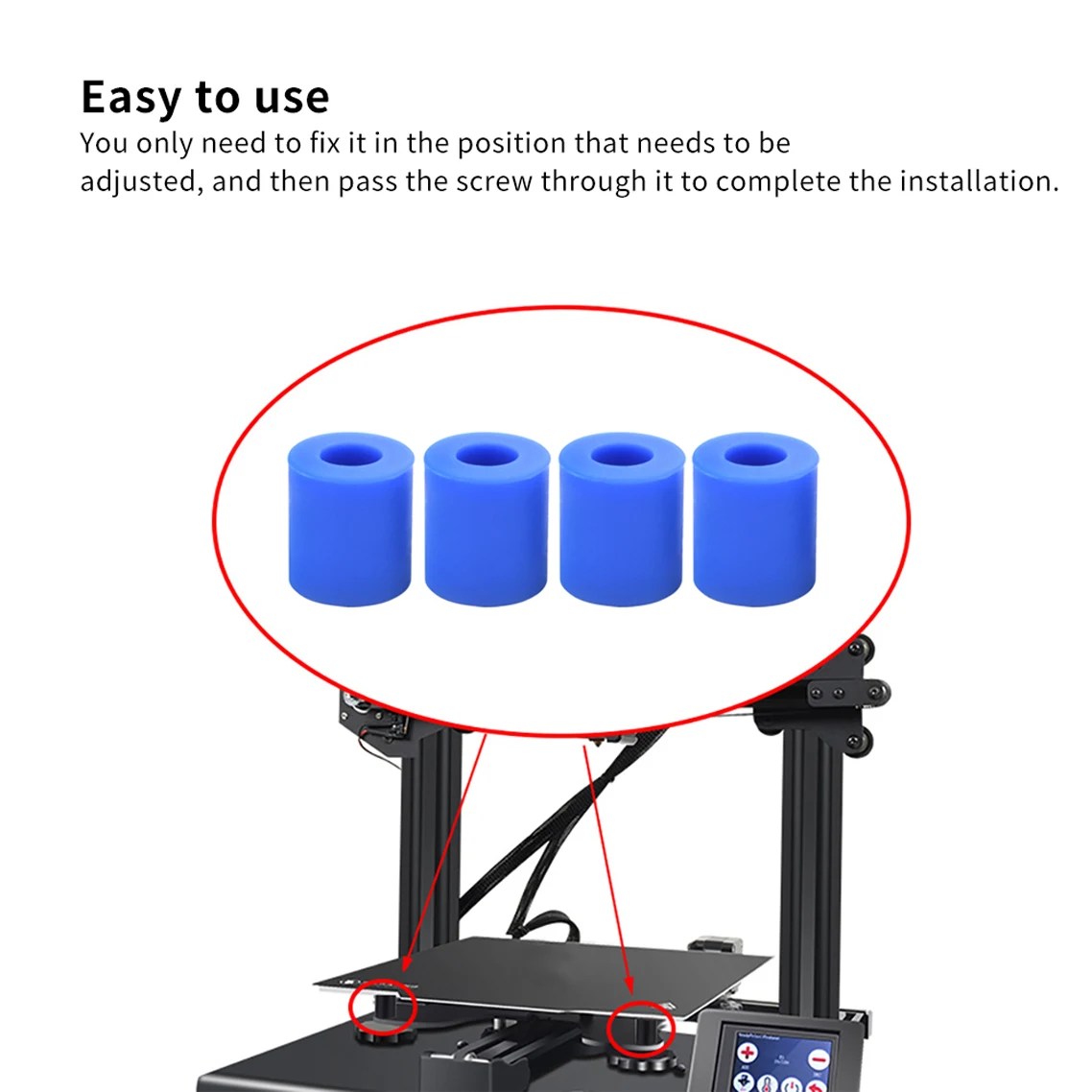 IdeaFormer 4 шт. высокотемпературная силиконовая зеркальная Колонка горячего