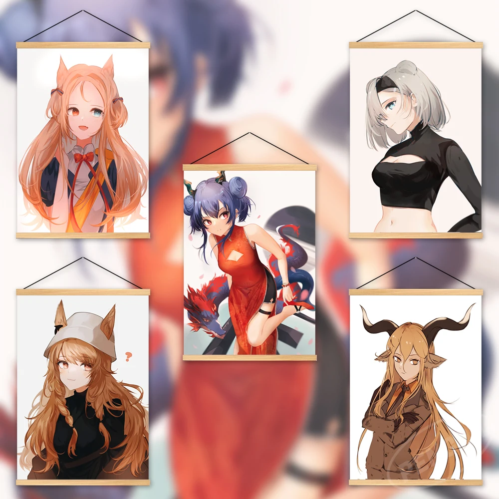 

Настенная Картина на холсте «Гибискус», деревянный постер