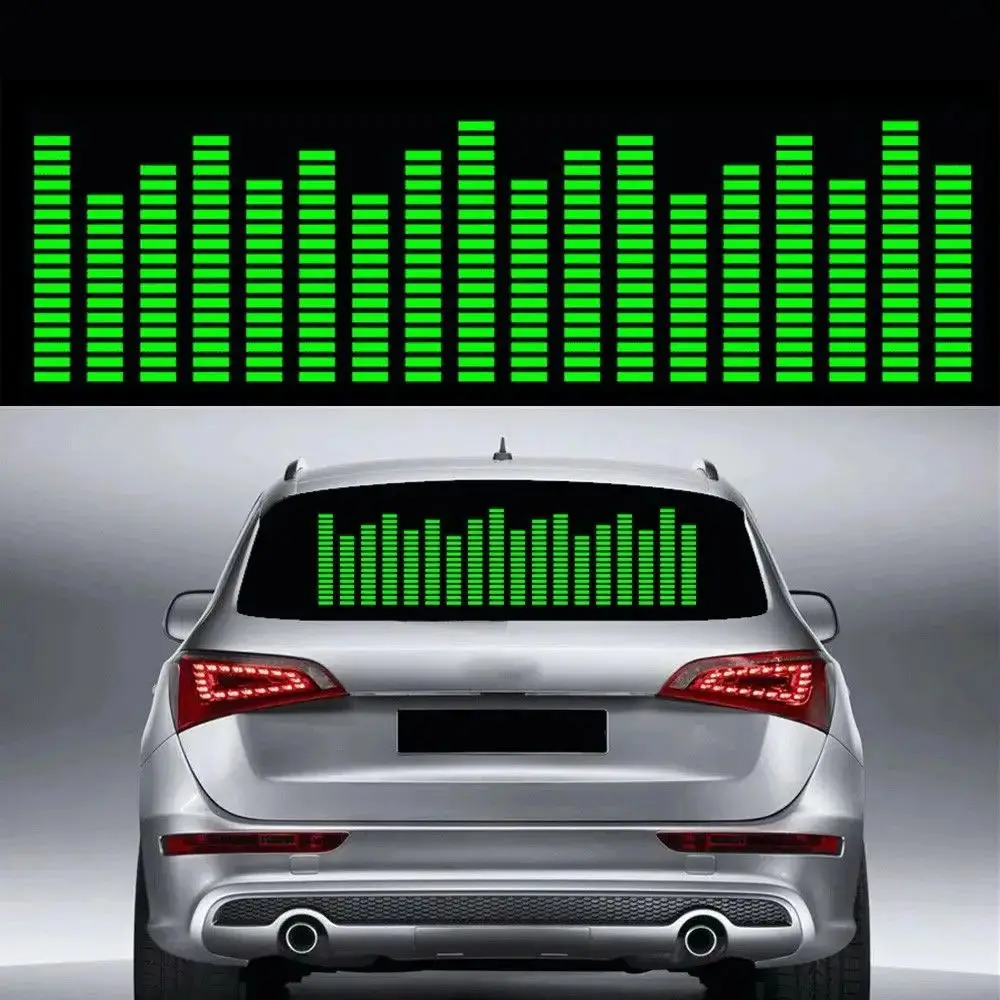 Один комплект наклейка на заднее лобовое стекло декоративные аксессуары зеленый