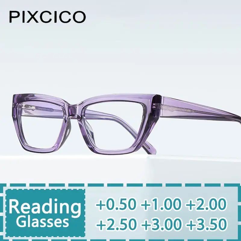 

R56598 новые модные женские очки для чтения «кошачий глаз» + 1,00 + 2,00 + 3,00 популярные очки для дальнозоркости Tr90