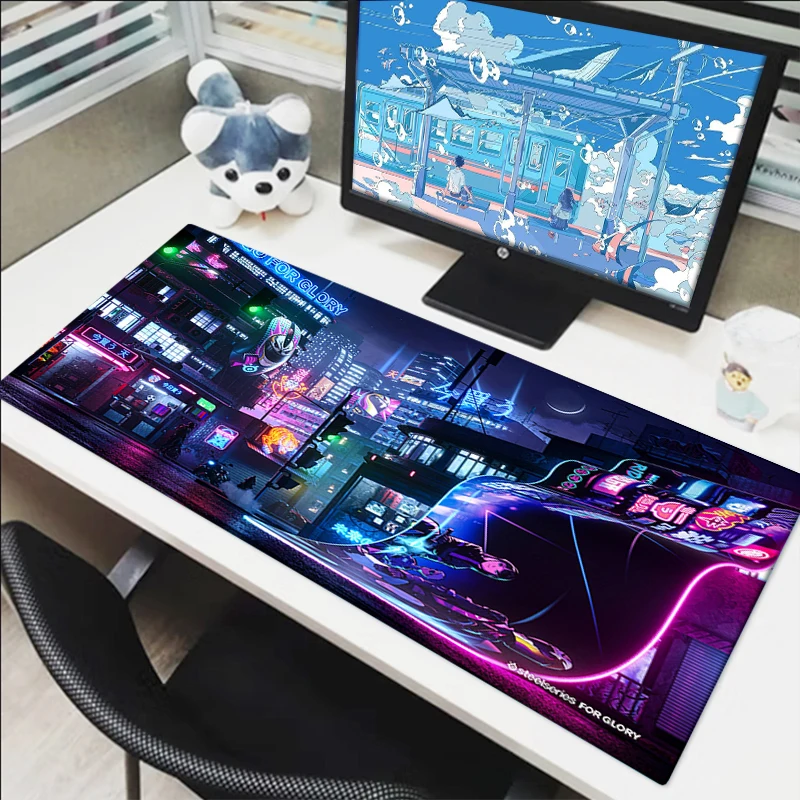Gaming Mousepad SteelSeries Large Mouse Pad Cartoon Kawaii Desk Protector Keyboard Mats Gamer Pc Accessories Anime Mouse Pads