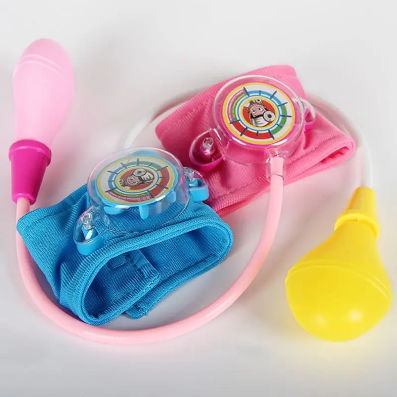 

Children Simulation Family Doctor Toy Small Nurse Mini Blood Pressure Meter Medical Baby Boys Girls Funny Game Cosplay Pretend