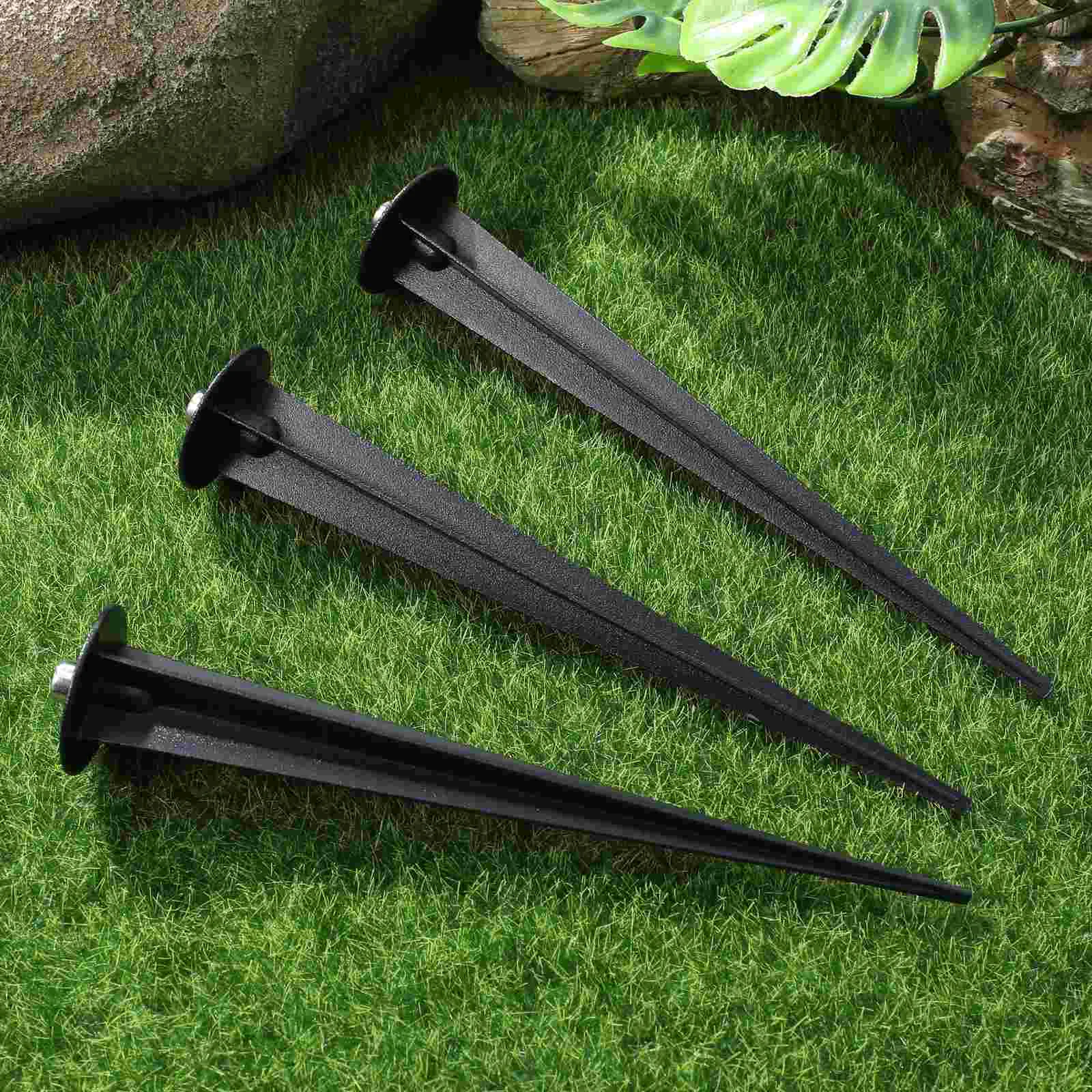 8 шт. садовые аксессуары для заземления сменные колья ламп алюминиевый столб