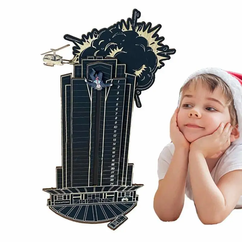 

Календарь с деревянным деревом и надписью «Hans Gruber»