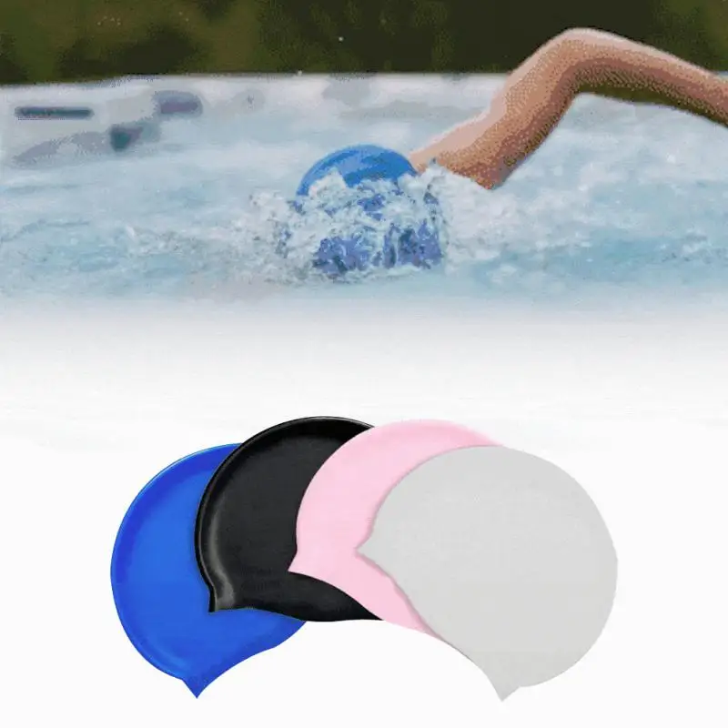 

Swimming Cap Framed Pool Swimming Glasses Ear Plugs Nose Clip Men Swimming Cap Women Long Hair Waterproof Swimming Accessories