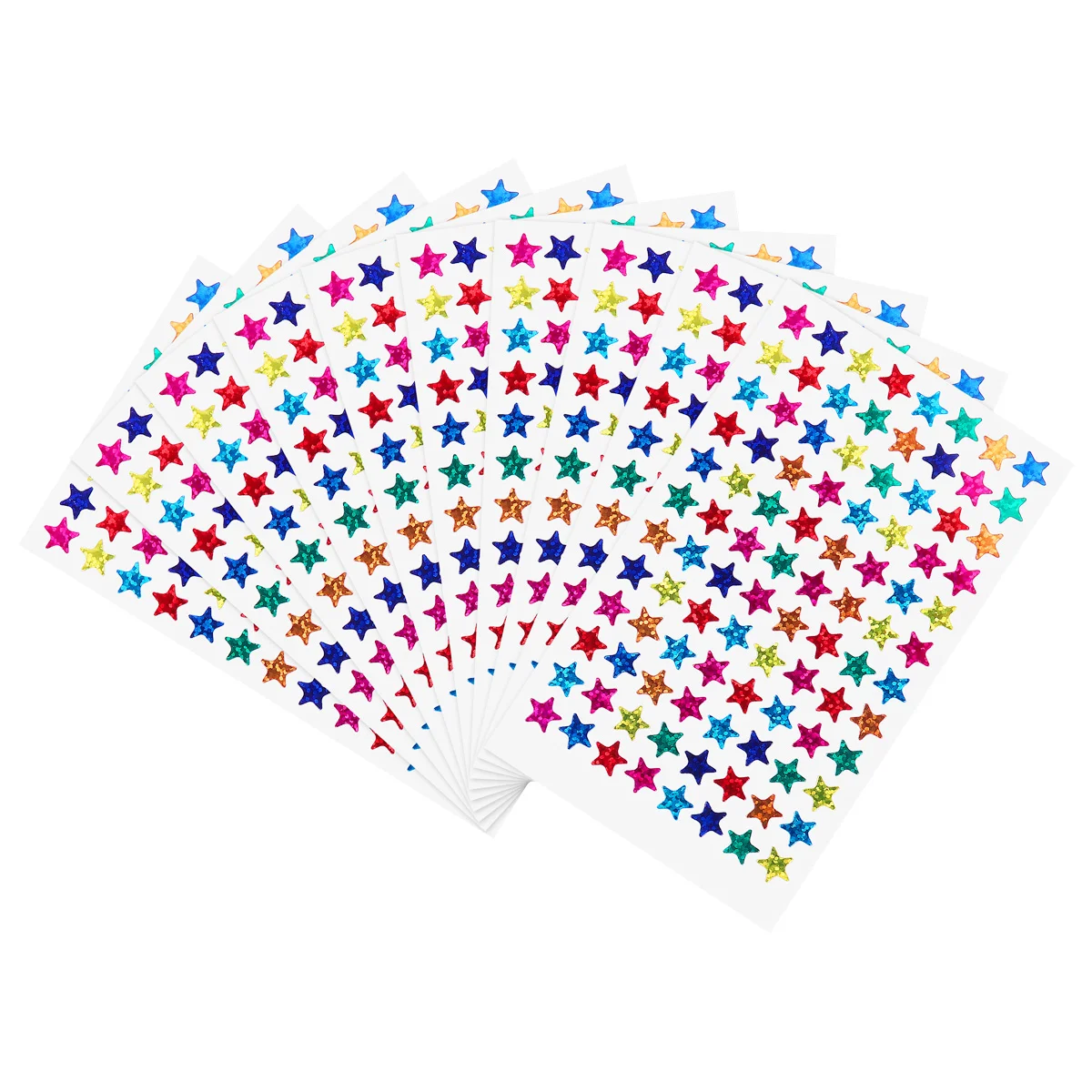 

960 Colorful Star Stickers, Self- Adhesive Stickers Stars Labels, Assorted Colors Reward Star Stickers