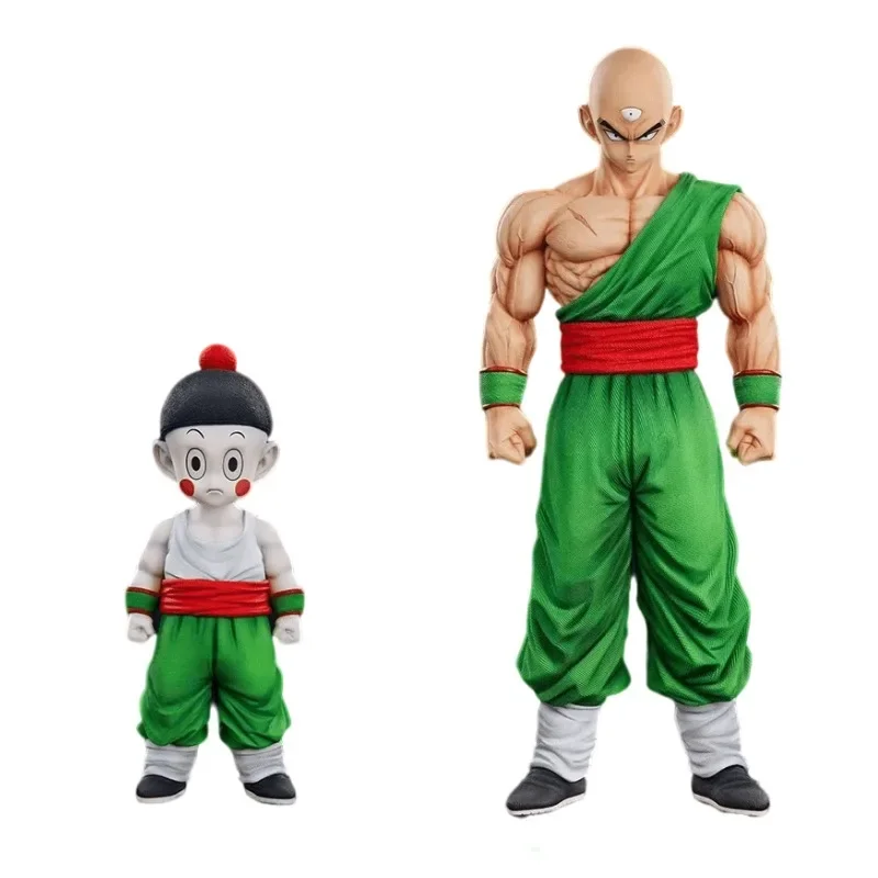 Фигурки героев аниме Драконий жемчуг тяньтан Shinhan Chiaotzu ПВХ экшн-фигурки