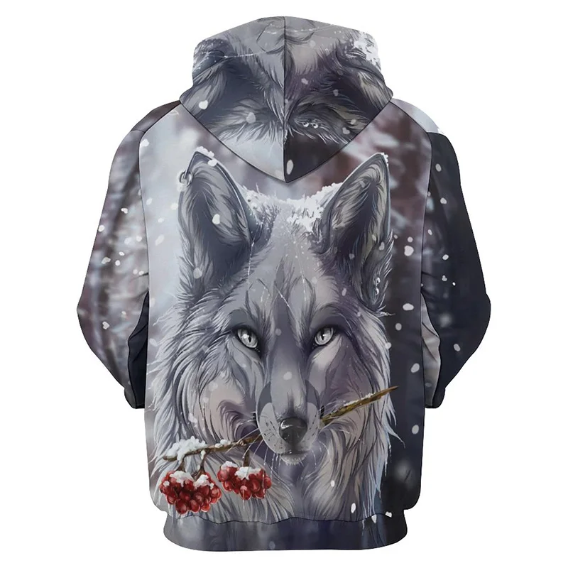 

Animal Wolf 3D Printed Men/Women Hoodies Streetwear Boys Girls Fashion Sweatshirt Autumn Spring Male/Female Clothes Jackets