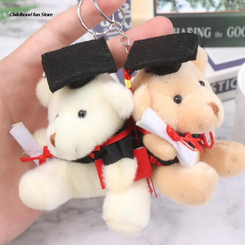 

1pc ear Graduates Gift Accessories Graduation Ceremony Bear Doll Decoration For Commencement Adorable B