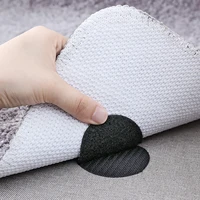 10 pairs sticky dots double sided non marking hook and loop tape self adhesive round reusable versatile dots pads fastening tape