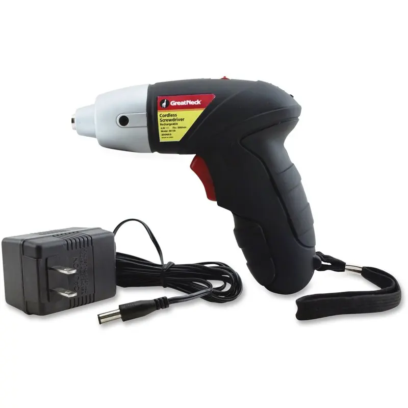

Great Neck, GNS80129, 4.8V Cordless Screwdriver, 1 Each, Gray