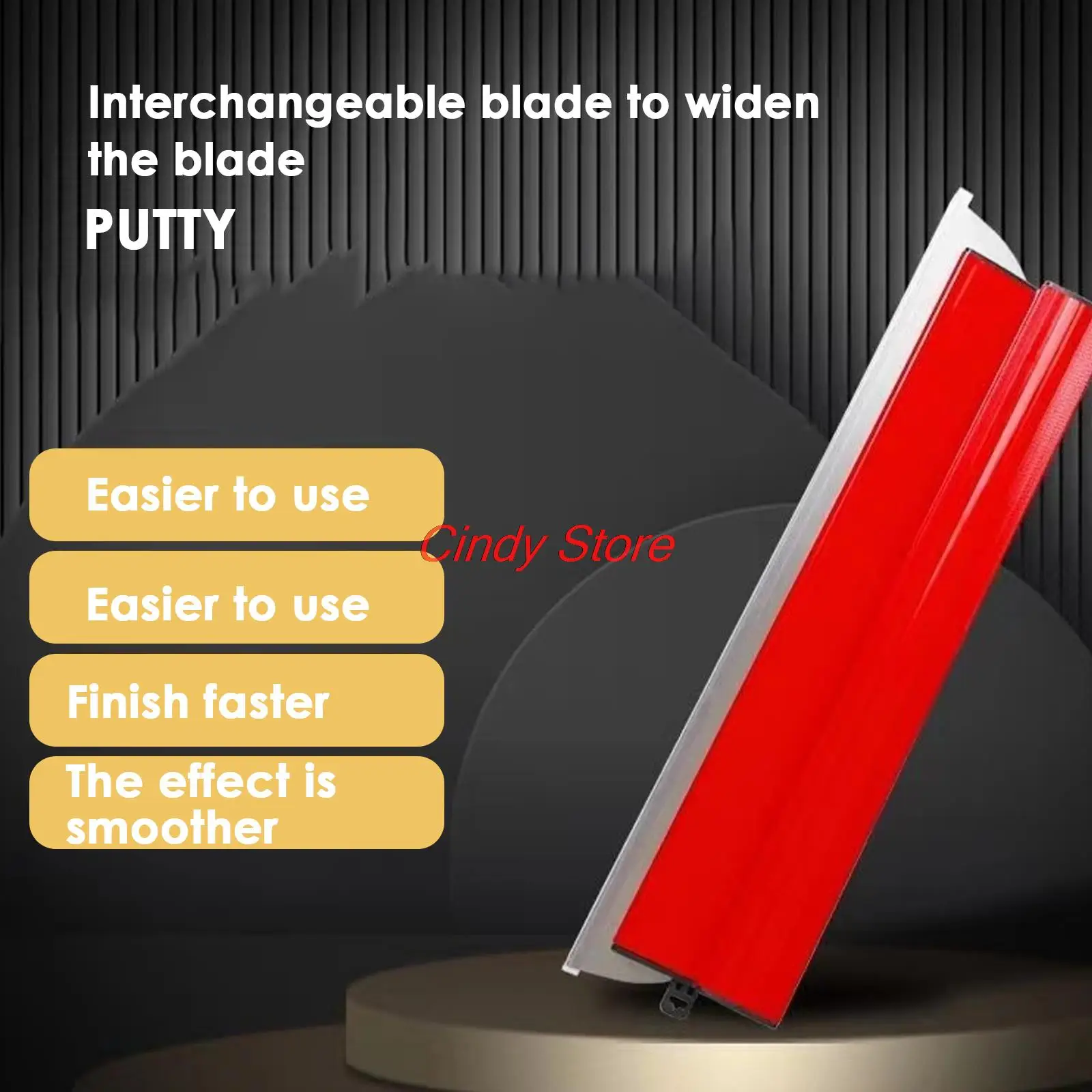 

Шпатель для разглаживания стен из нержавеющей стали, 25 см, 40 см