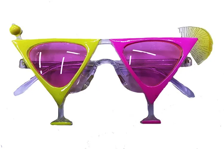 

Эргономичные солнцезащитные очки для вечевечерние Martini желтого и розового цвета