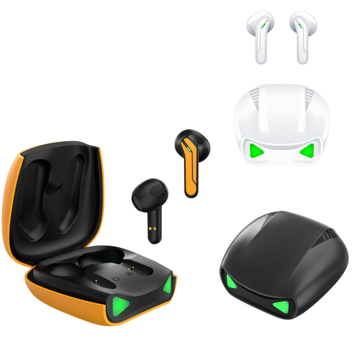 

Wireless Headphones Ultra-Low Latency HI-FI Stereo Sound Noise Cancelling Earbuds Headsets Waterproof Earphone