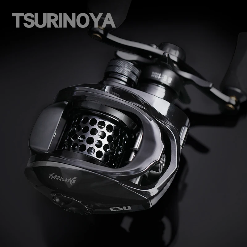 TSURINOYA Ultra-light Baitcasting Fishing Reel Hurricane 50/