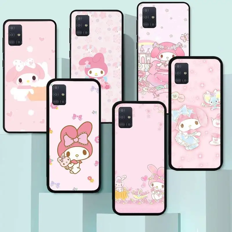 

Cute-Cartoon-My-Melodys Phone Case For Huawei Y9 Y8 Y7 Nova7 Nova6 Nova5 4G 5G Pro SE 2018 2019 Soft Funda Cover