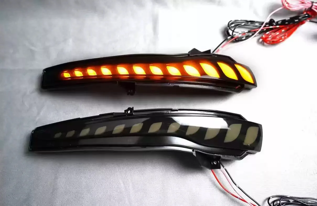 

Автомобильная светодиодная лампа, боковой сигнал поворота и синий ночной режим для Mercedes benz w205