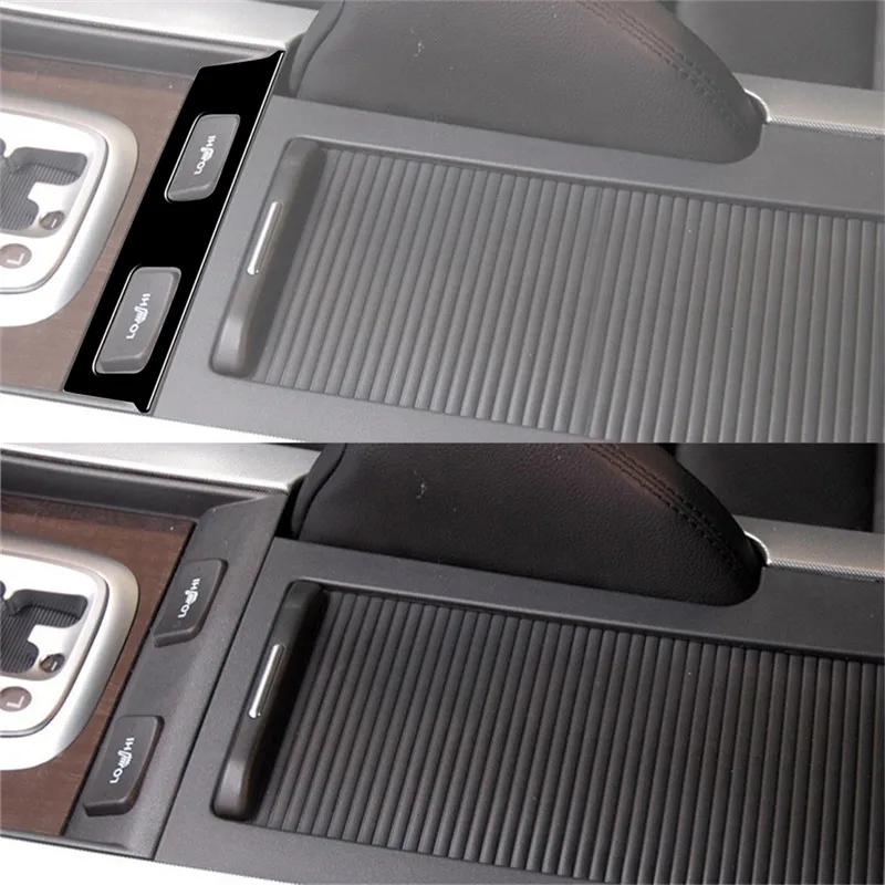 Черные наклейки на фортепиано из АБС-пластика для Honda Acura TL 2004 2005 2006 2007 2008