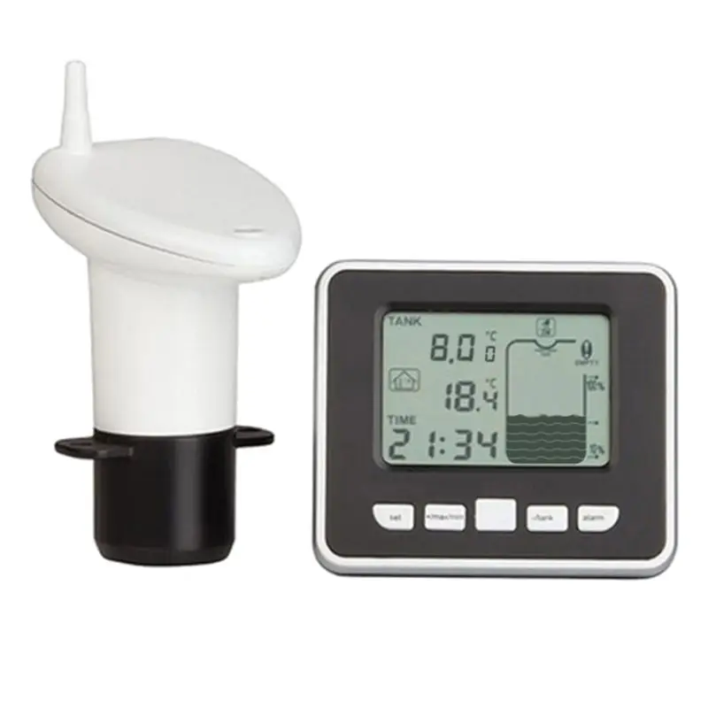 

Ultrasonic Water Level Ultrasonic Level Gauge with Liquid Thermometer DropShipping