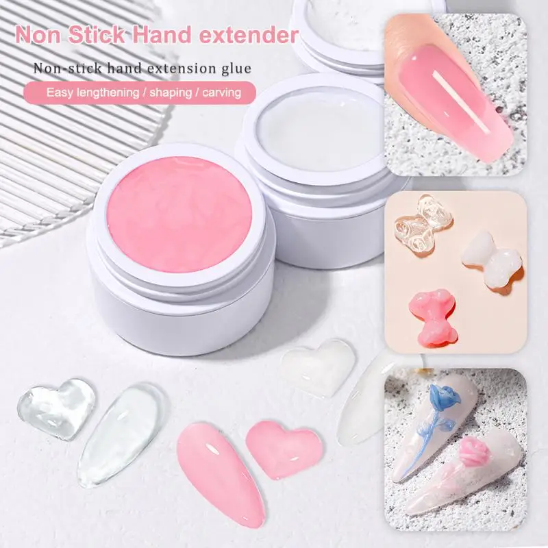 

Quick Building Gel Nail Extension Gel Nail Model Phototherapy Gel UV Glue Crystal Extension Gel Nail Art Prolong Form 15ml