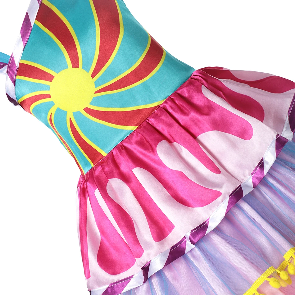 Яркие платья для девочек костюмы принцесс детское вечернее платье выпускного