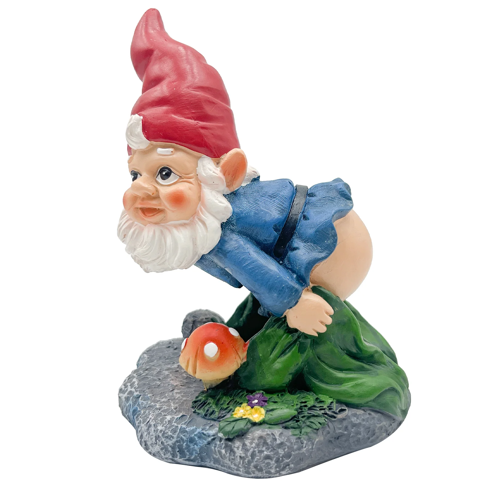 

Water Pipe Expander Gnome Downspout Diverters Decorative Cover Decoration Gutter Anti-splash Supply Resin Crafts Miniture