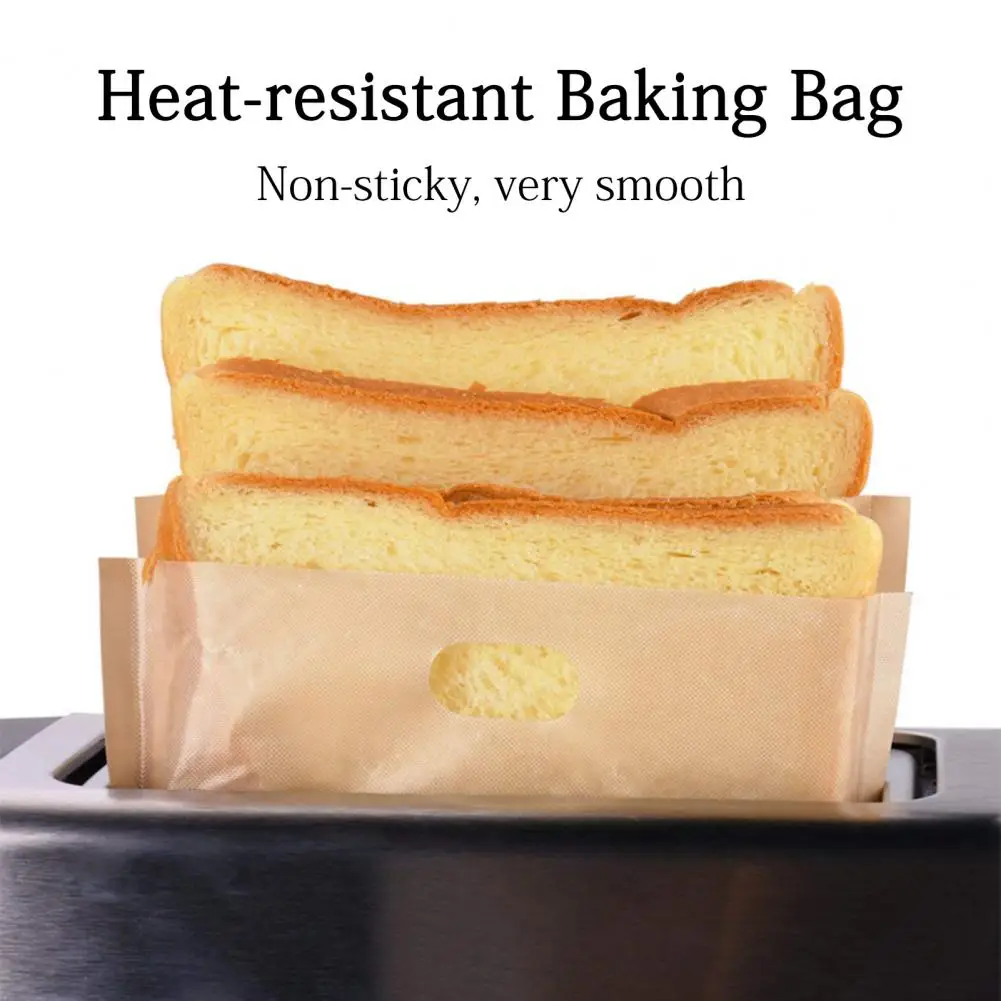 

Temperature-resistant Baking Bag Multi-purpose Non-stick Toaster Barbecue Bags Durable Reusable Kitchen Accessories for Easy