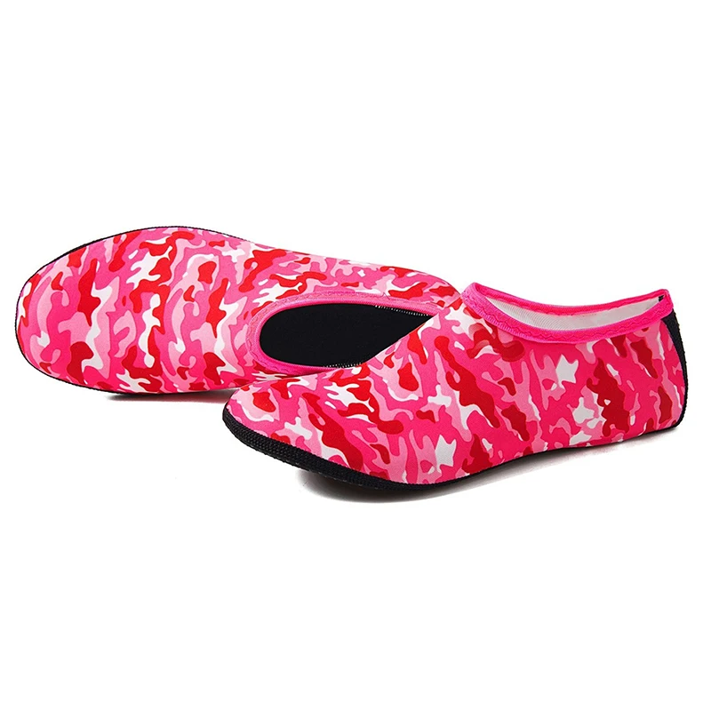 

Camouflage Woman Barefoot Socks Diving Socks For Swimming Light Water Shoes Beach Shoes Non-Slip Swimming Seaside Socks