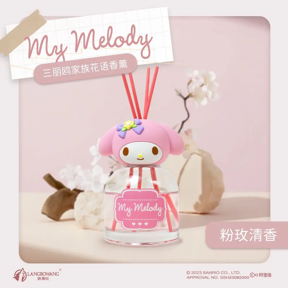 Подлинный цветок Sanrio языковое оформление внутренний аромат Мультяшные милые