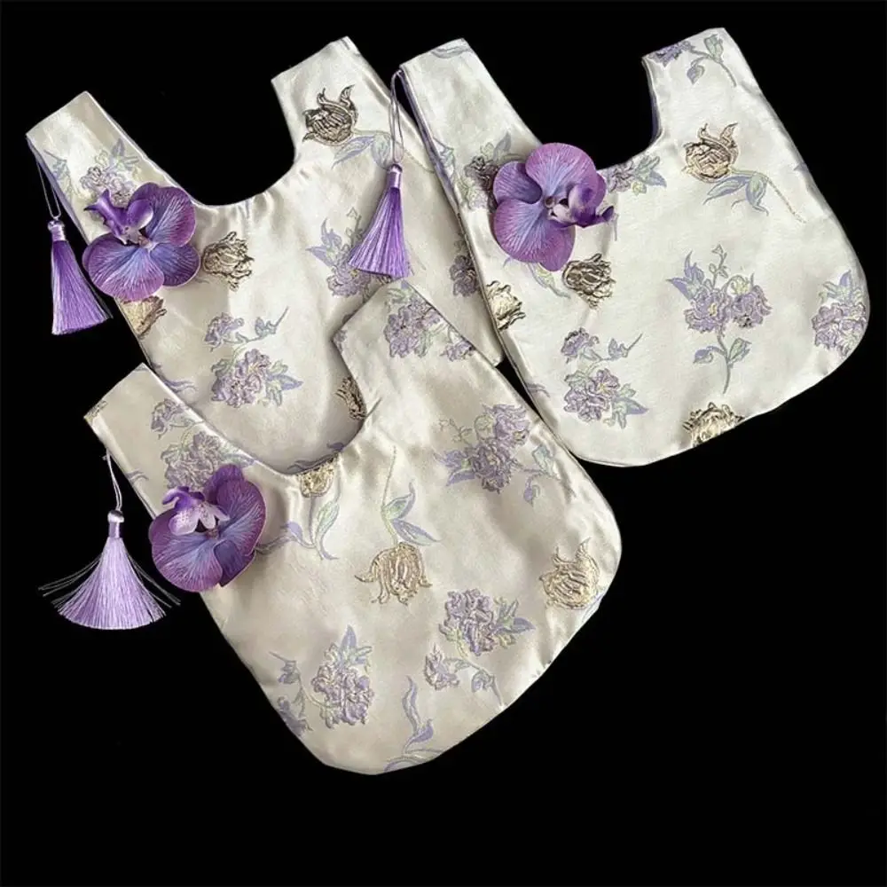 Маленькая Сумочка с кисточкой и узлом сумка на запястье сумки для хранения