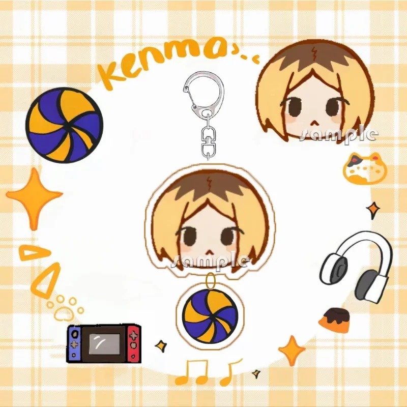 Аниме Хайкю!! Kozume Kenma Tetsurou kuroo Косплей брелок Ambitus